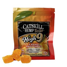 Catskill Hemp Co. High-9 Mango Fruit Chews 4ct 