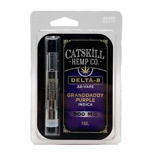 Catskill Hemp Co. D8 Cart. Grand Daddy Purp 900mg